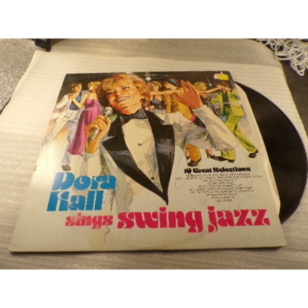 Dora Hall Sings Swing Jazz Vinyl LP Premore Inc 10 Great Selections Vintage Reco